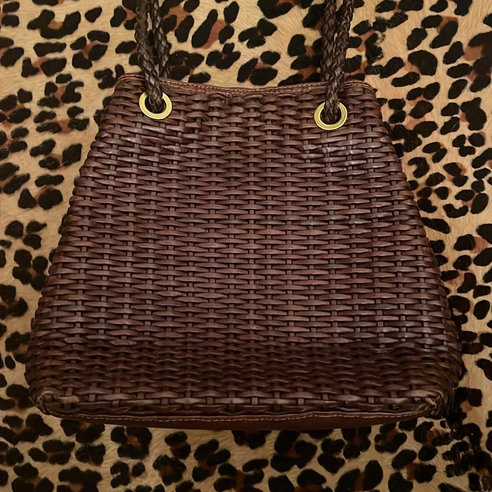 Cee Klein Woven Leather Crossbody Bag - Picture 4 of 13